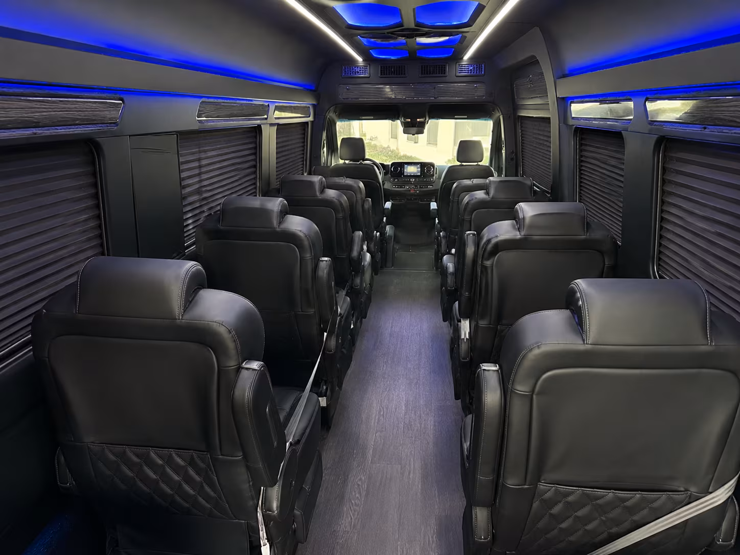 15 passenger sprinter van interior