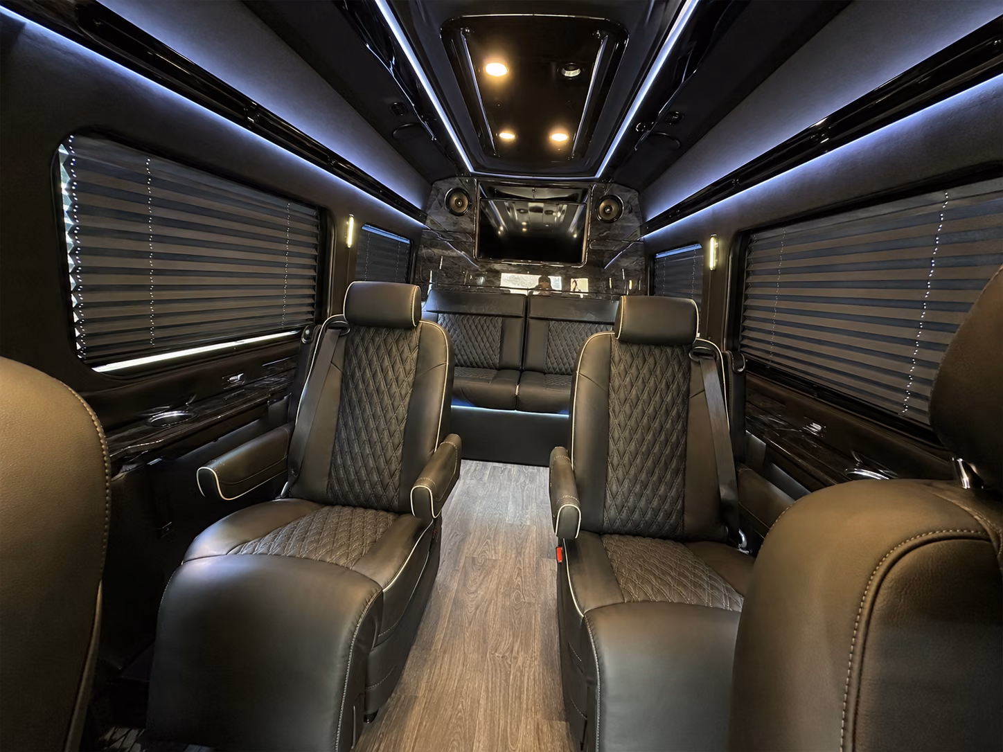 gainesville 12 passenger sprinter van inside