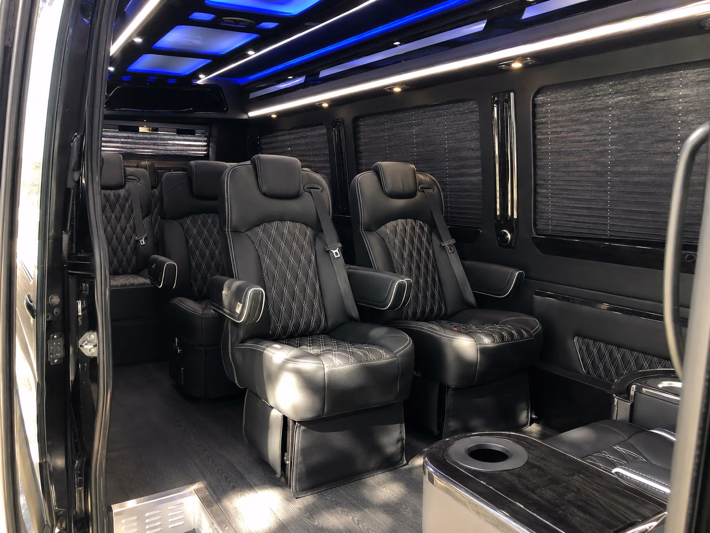 gainesville 12 passenger sprinter van interior