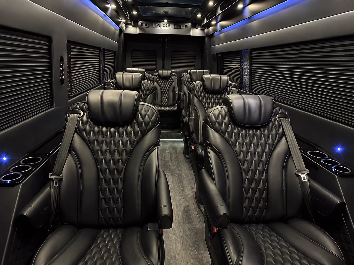 gainesville 15 passenger sprinter van inside
