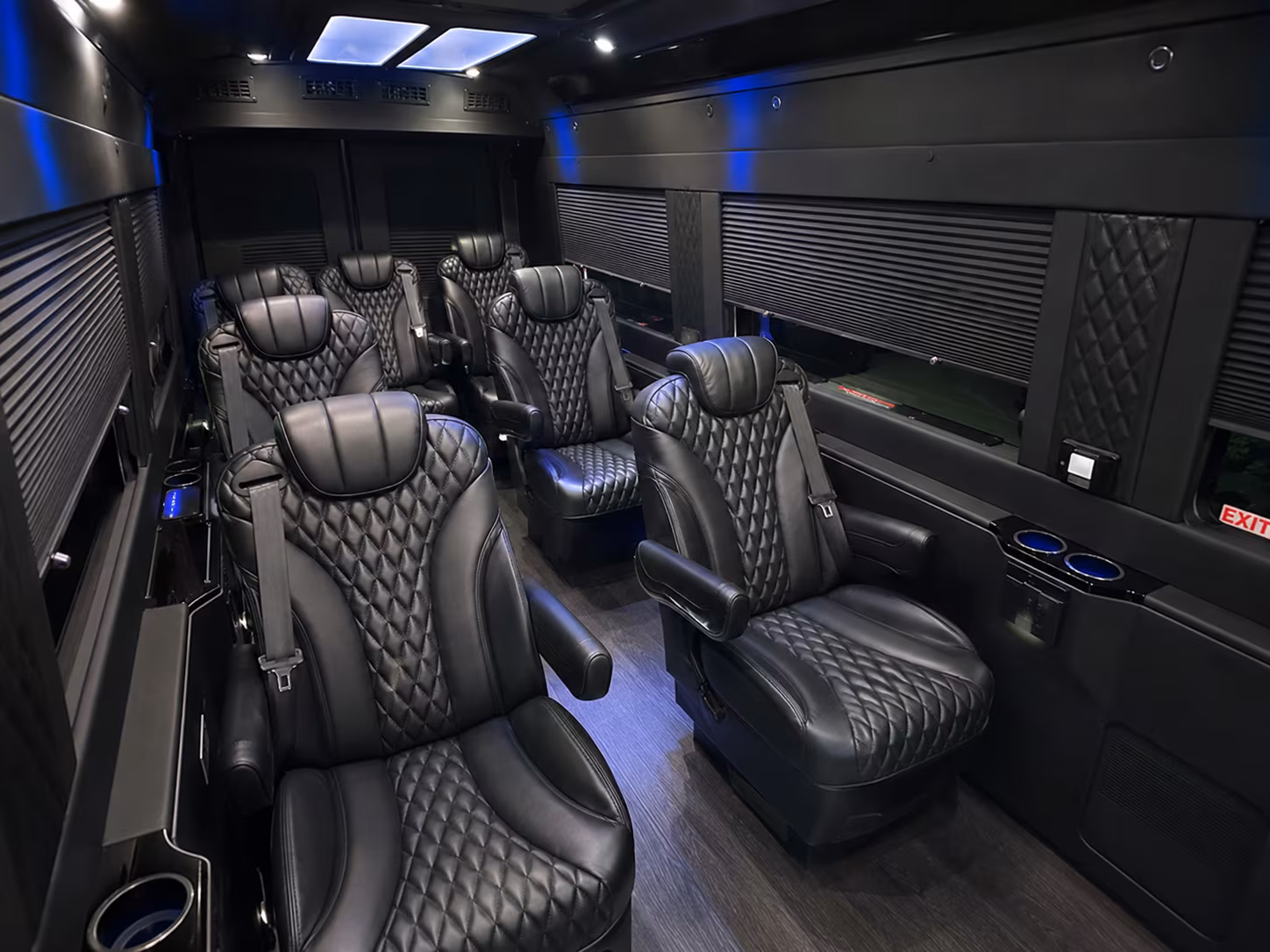 gainesville 18 passenger sprinter van interior