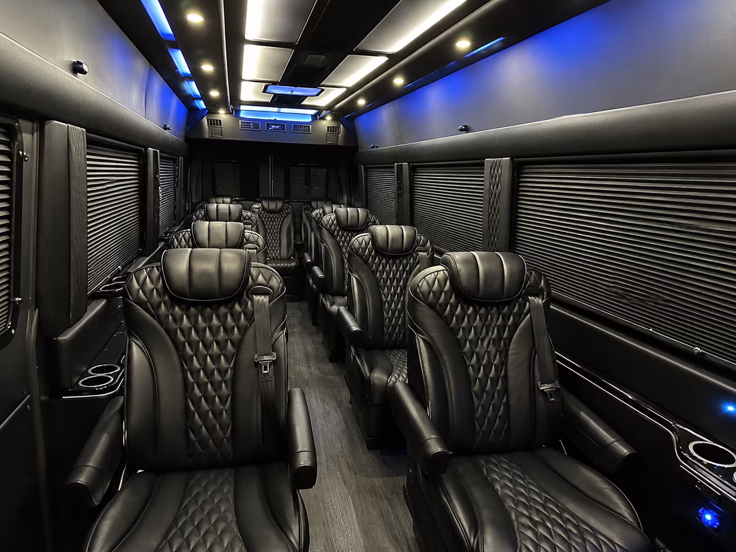 gainesville 8 passenger sprinter van inside