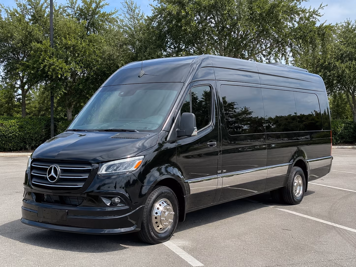 gainesville sprinter van booking step 1