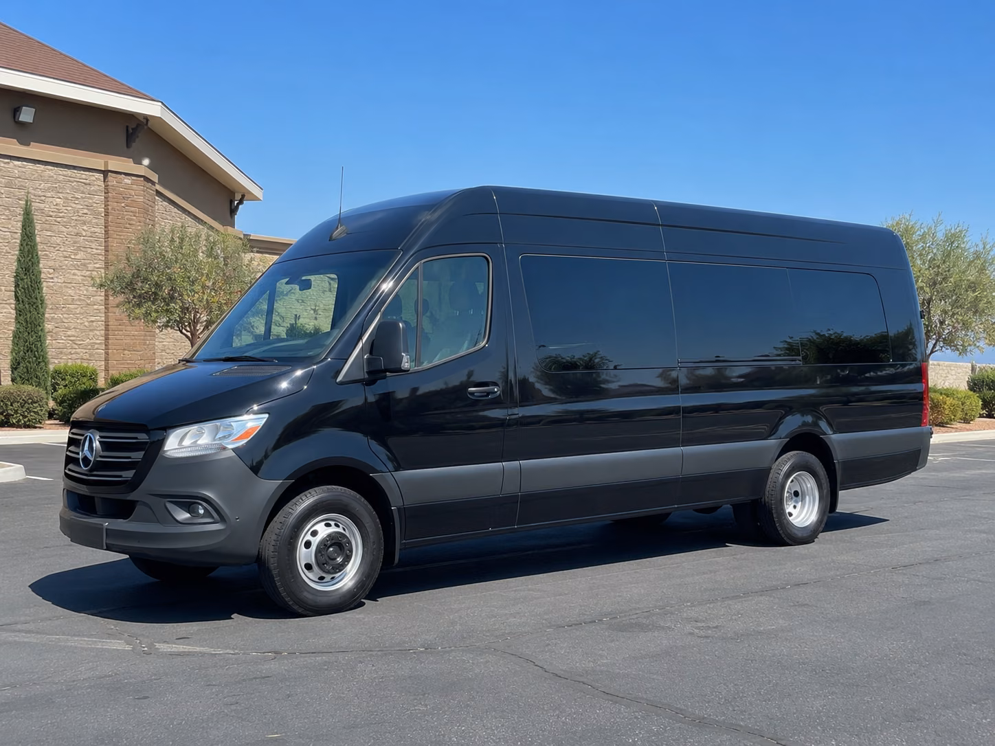 parent coordinated sprinter van group bookings with a set pickup and return time in gainesville
