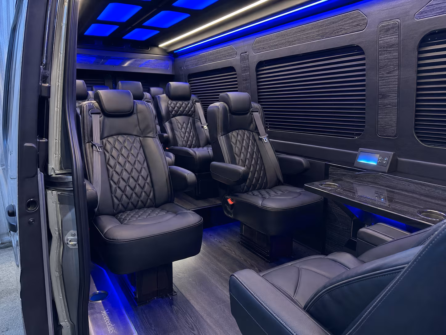 sprinter van transportation for groups and events across gainesville